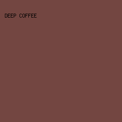 734641 - Deep Coffee color image preview