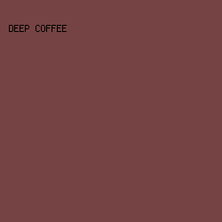 754343 - Deep Coffee color image preview