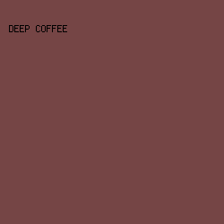 754545 - Deep Coffee color image preview