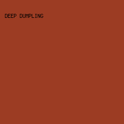 9C3C23 - Deep Dumpling color image preview
