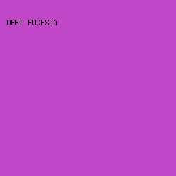 BF46C6 - Deep Fuchsia color image preview