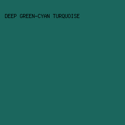 1b665d - Deep Green-Cyan Turquoise color image preview