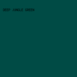 004b45 - Deep Jungle Green color image preview