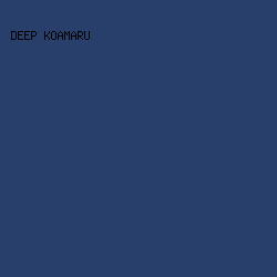 293F6B - Deep Koamaru color image preview