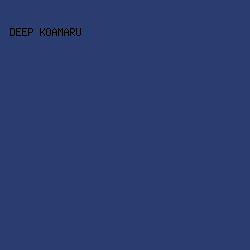 2A3D71 - Deep Koamaru color image preview