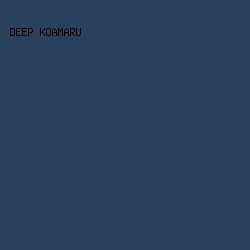 2A415E - Deep Koamaru color image preview