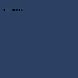 2B4063 - Deep Koamaru color image preview