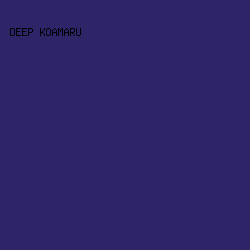 2E2568 - Deep Koamaru color image preview