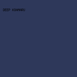 2E385A - Deep Koamaru color image preview