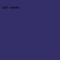 342E69 - Deep Koamaru color image preview