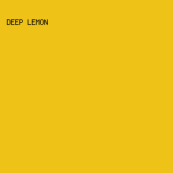 EEC217 - Deep Lemon color image preview