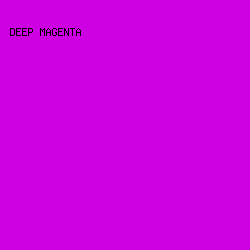 CD00E1 - Deep Magenta color image preview