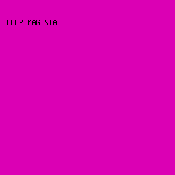 db00b4 - Deep Magenta color image preview