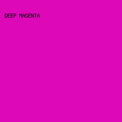 dd08b8 - Deep Magenta color image preview