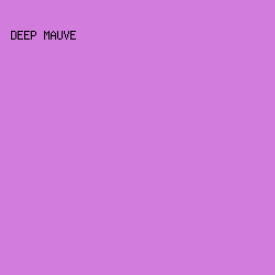D27DDD - Deep Mauve color image preview