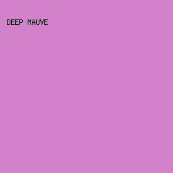 D481CC - Deep Mauve color image preview