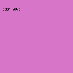D776C8 - Deep Mauve color image preview
