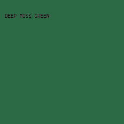 2C6A45 - Deep Moss Green color image preview