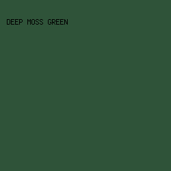 2F5339 - Deep Moss Green color image preview