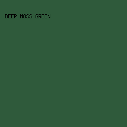 2F5A3B - Deep Moss Green color image preview