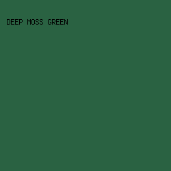 2a6242 - Deep Moss Green color image preview