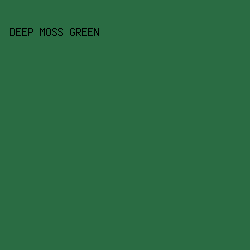 2a6c43 - Deep Moss Green color image preview