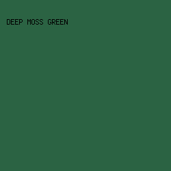 2b6343 - Deep Moss Green color image preview