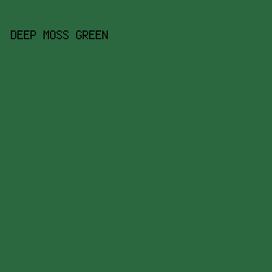 2b673f - Deep Moss Green color image preview