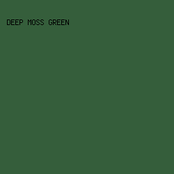 355E3B - Deep Moss Green color image preview