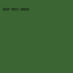 3B6633 - Deep Moss Green color image preview