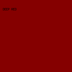 850000 - Deep Red color image preview