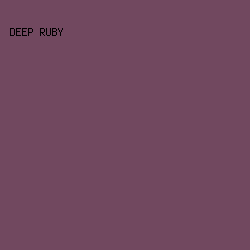 71485F - Deep Ruby color image preview