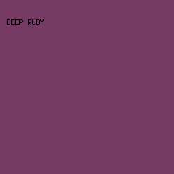 753b63 - Deep Ruby color image preview