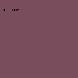 794D5C - Deep Ruby color image preview