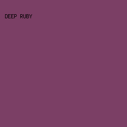 7b3f65 - Deep Ruby color image preview