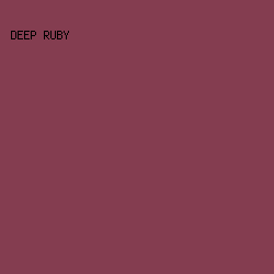 843D50 - Deep Ruby color image preview