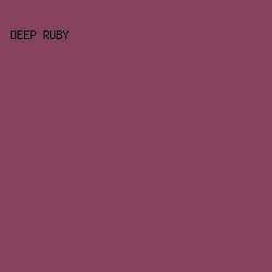 85425E - Deep Ruby color image preview