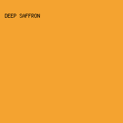 F4A330 - Deep Saffron color image preview
