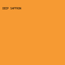 F69A33 - Deep Saffron color image preview