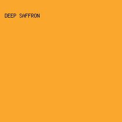 F9A62C - Deep Saffron color image preview