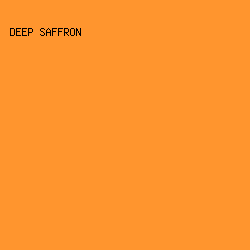 FF952E - Deep Saffron color image preview
