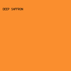fa8e2e - Deep Saffron color image preview