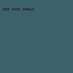 3B616B - Deep Space Sparkle color image preview