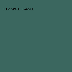 3B675F - Deep Space Sparkle color image preview