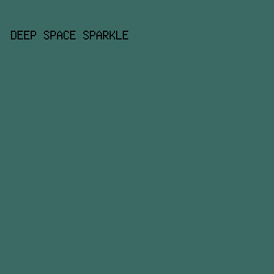 3B6A64 - Deep Space Sparkle color image preview