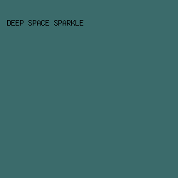 3B6B6B - Deep Space Sparkle color image preview