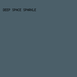 4b5f69 - Deep Space Sparkle color image preview