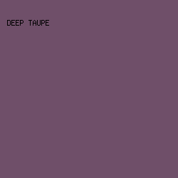 6f4f69 - Deep Taupe color image preview