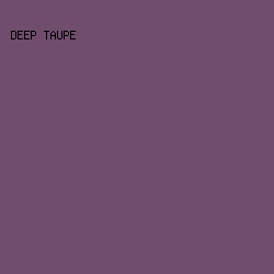 704D6D - Deep Taupe color image preview
