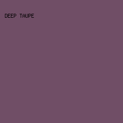 704e66 - Deep Taupe color image preview
